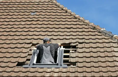Pose de velux - Gauriac